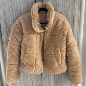 ALO SNOW Angel Sherpa Puffer Jacket